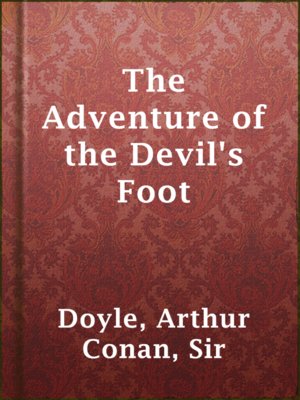 cover image of The Adventure of the Devil's Foot